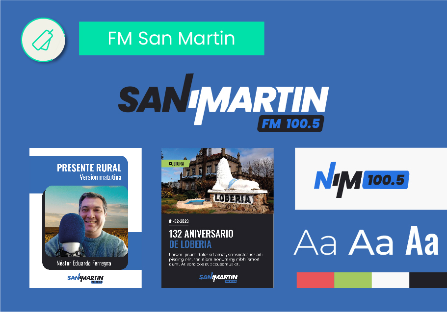 DIXER | Branding | FM San Martin